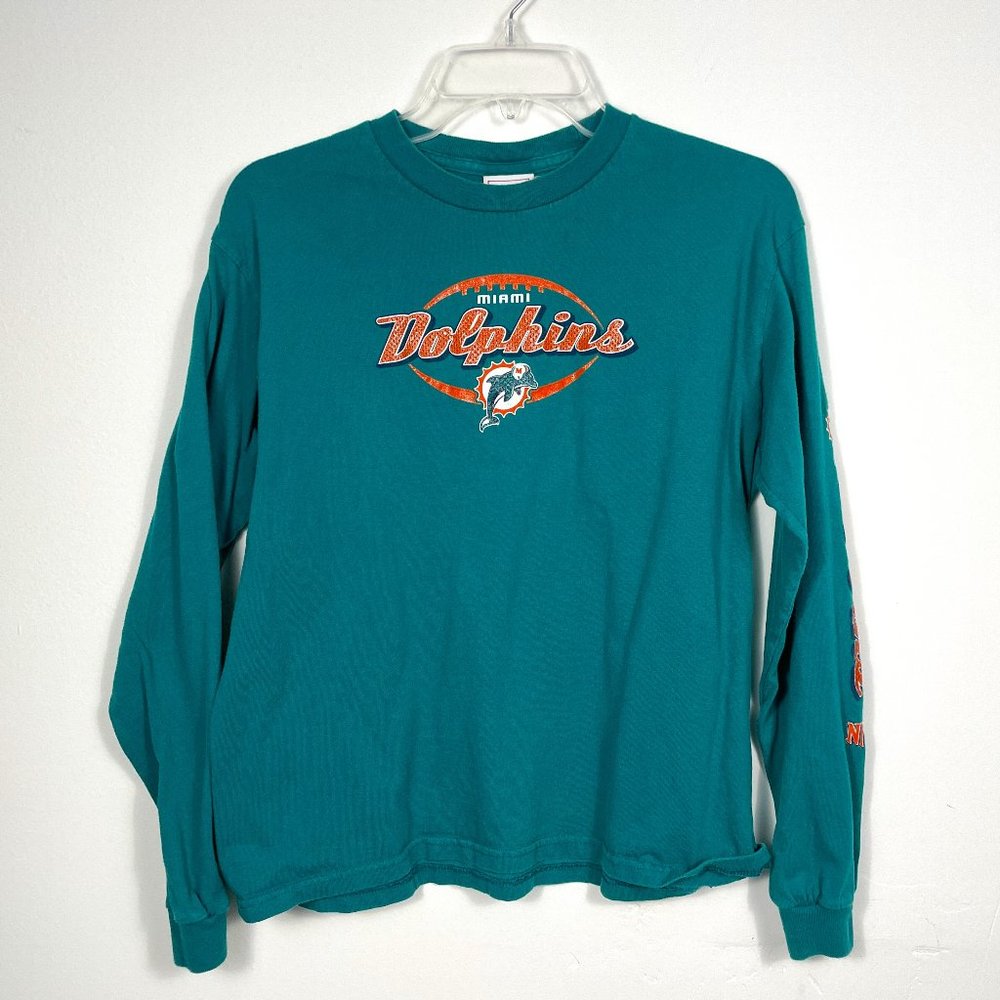 Vintage Kids Miami Dolphins NFL Long Sleeve Shirt